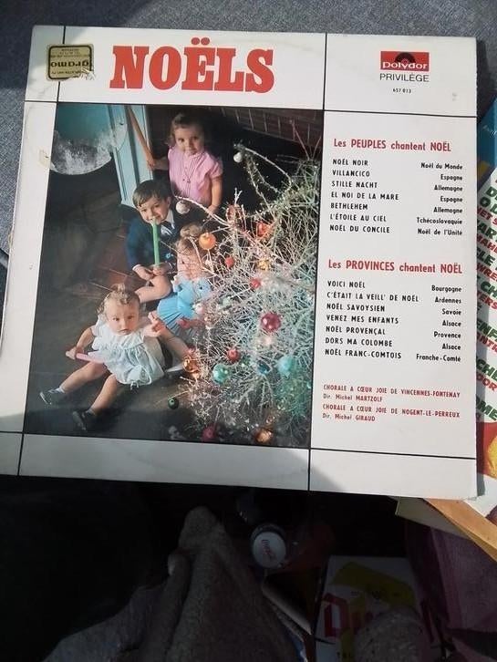 Vinylplaten : kerstmuziek, Ophalen