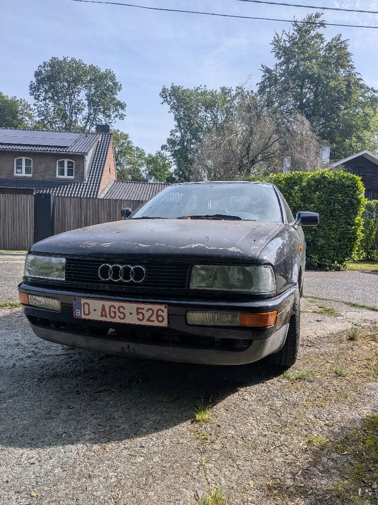 Audi Coupé 2.3E 1991, Voorwielaandrijving, Blauw, 2300 cc, Handgeschakeld