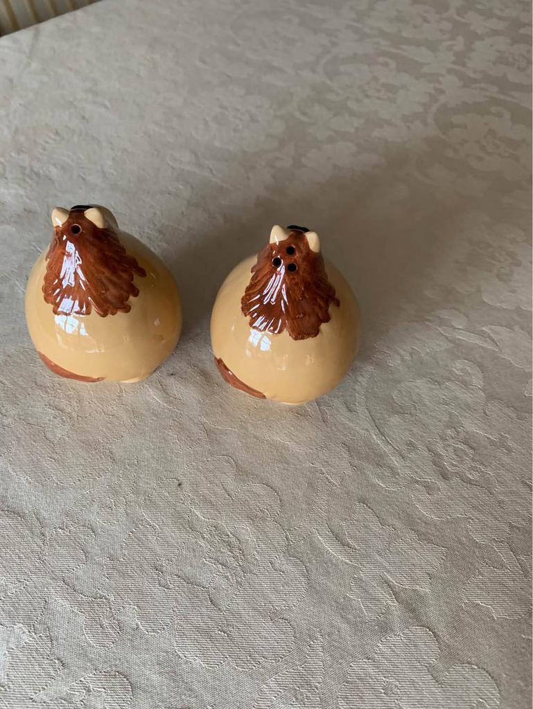 Peper - en zoutvat “paardjes”NIEUW, Antiek en Kunst, Ophalen