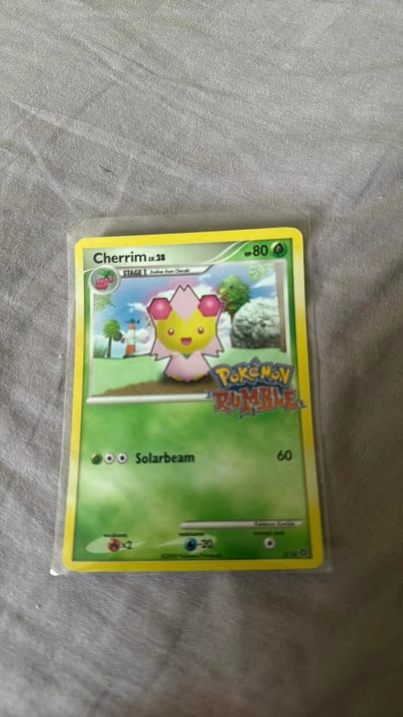 Pokemon Rumble - Cherrim, Ophalen of Verzenden, Zo goed als nieuw