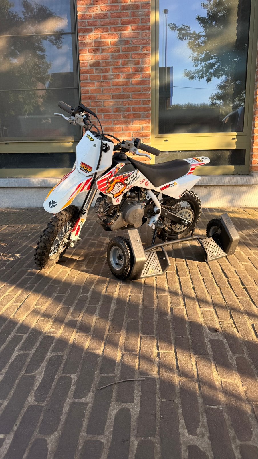 YCF 50 50cc, Ophalen, 50 cc, Schijfrem, Pitbike