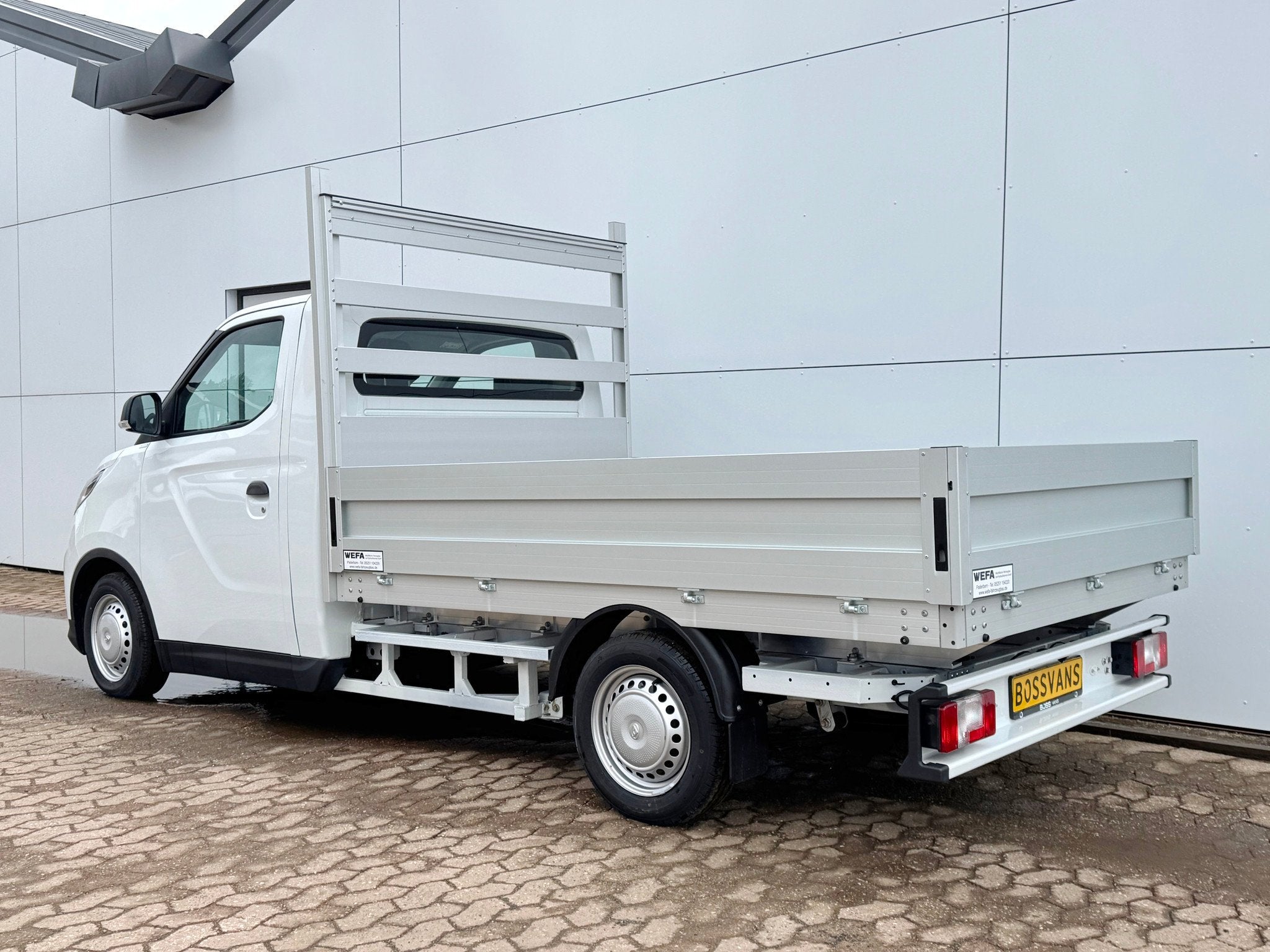 Nieuw! Open Laadbak 327km WLTP 100% Elektrisch Airco Cruise, Autos, Achat, Euro 6, Entreprise, 2 places