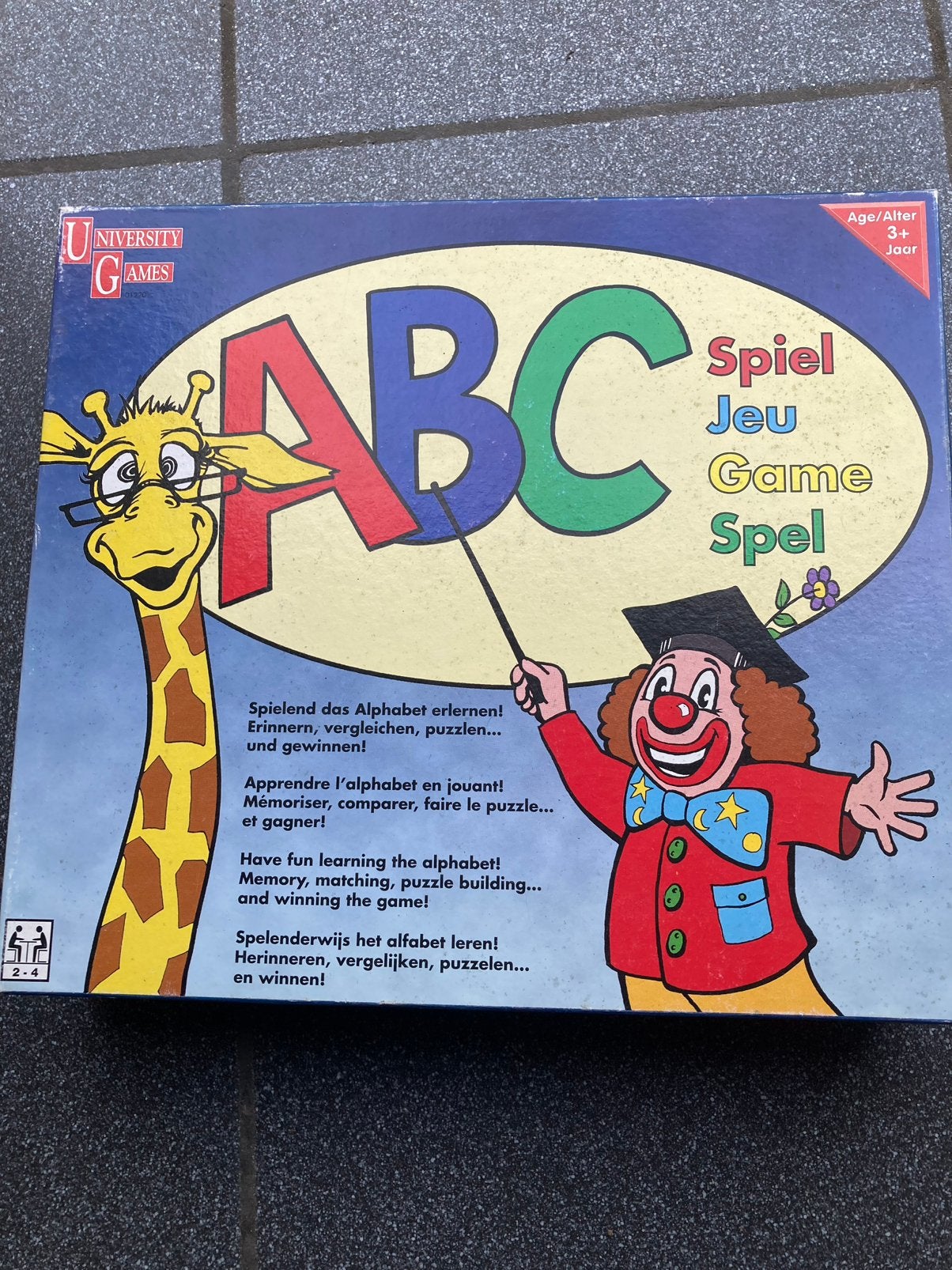 ABC-spel, Kinderen en Baby's, Ophalen, Zo goed als nieuw, Ontdekken