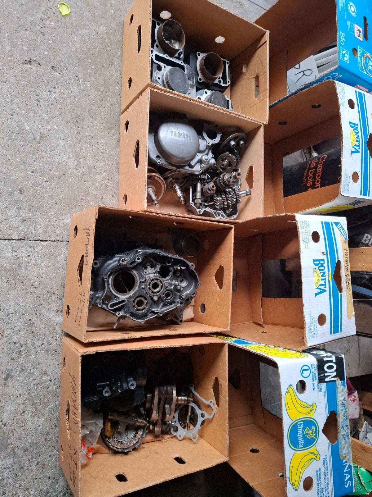 Yamaha xt 600 350, Motos, Enlèvement