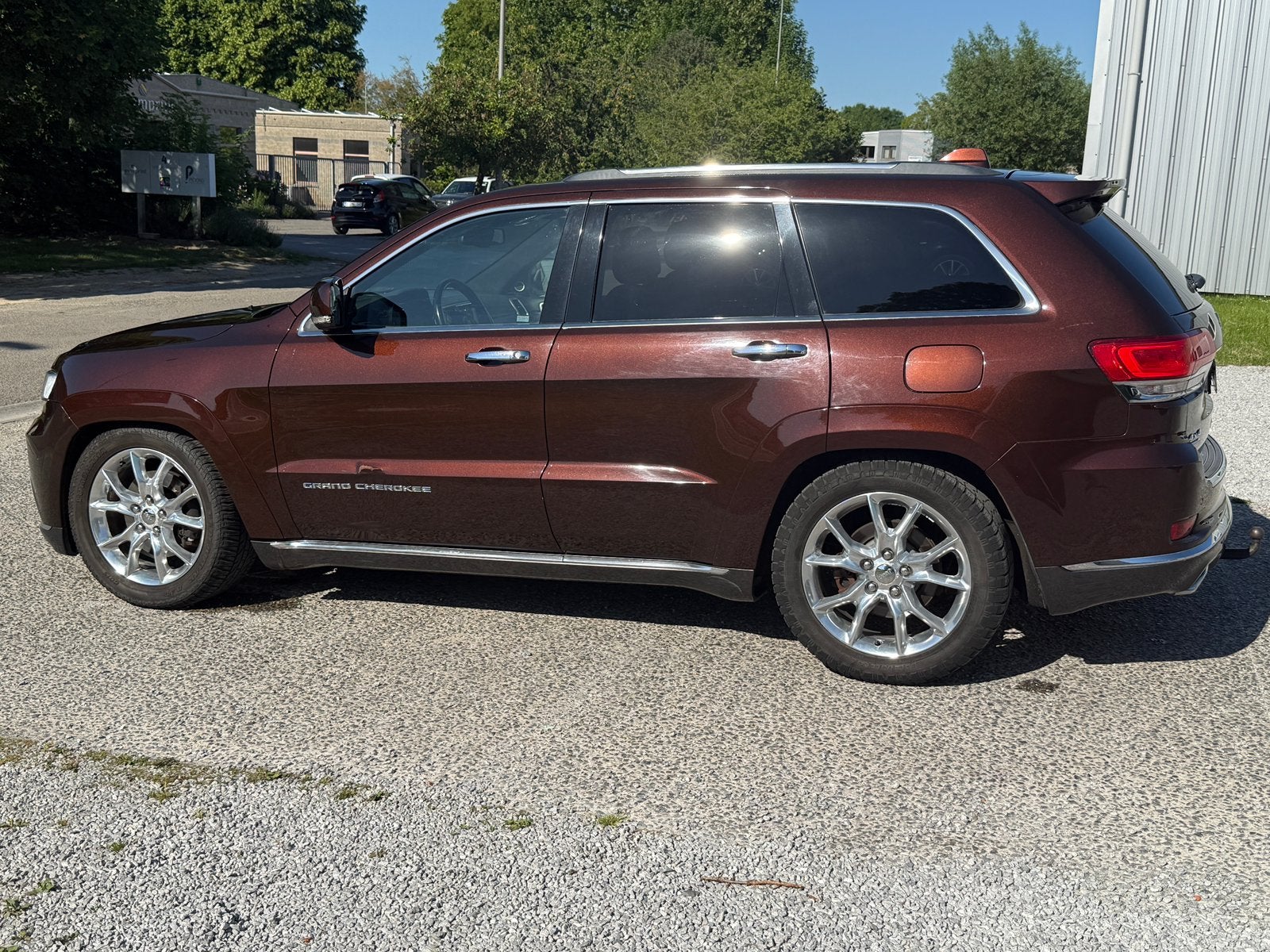 Jeep Grand Cherokee Summit 3.0d uit 2016, Auto's, Jeep, Bruin, Leder, Bedrijf, 140 kW
