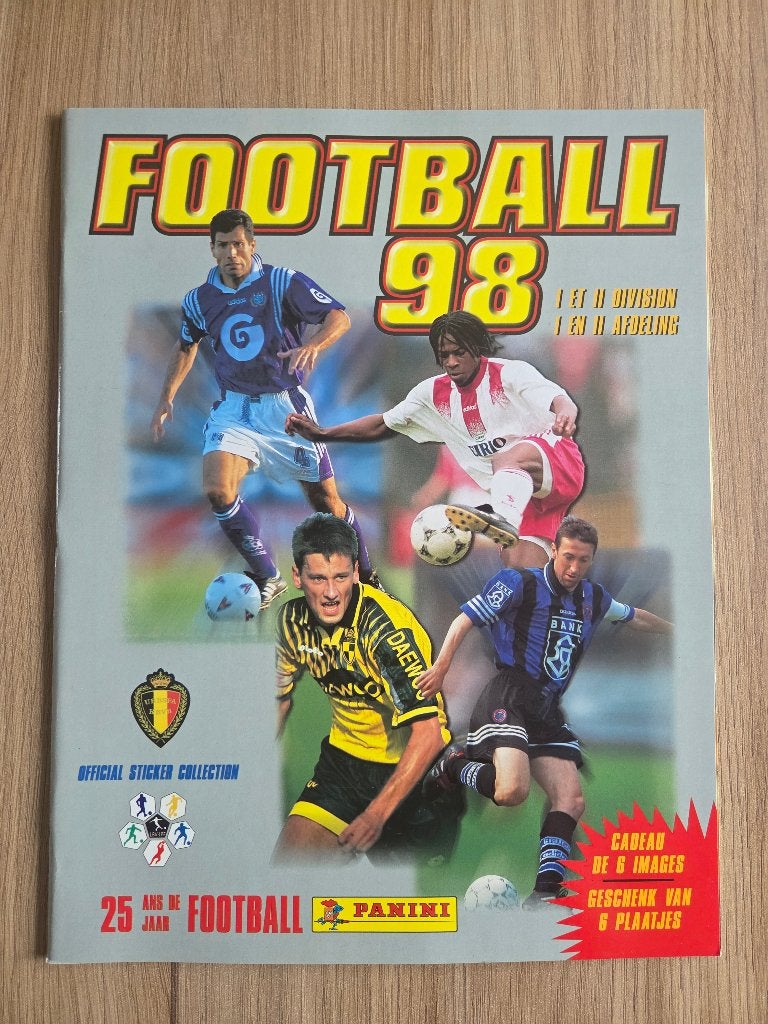Album Panini vide Belgique, Hobby & Loisirs créatifs, Enlèvement ou Envoi, Comme neuf, Autocollant
