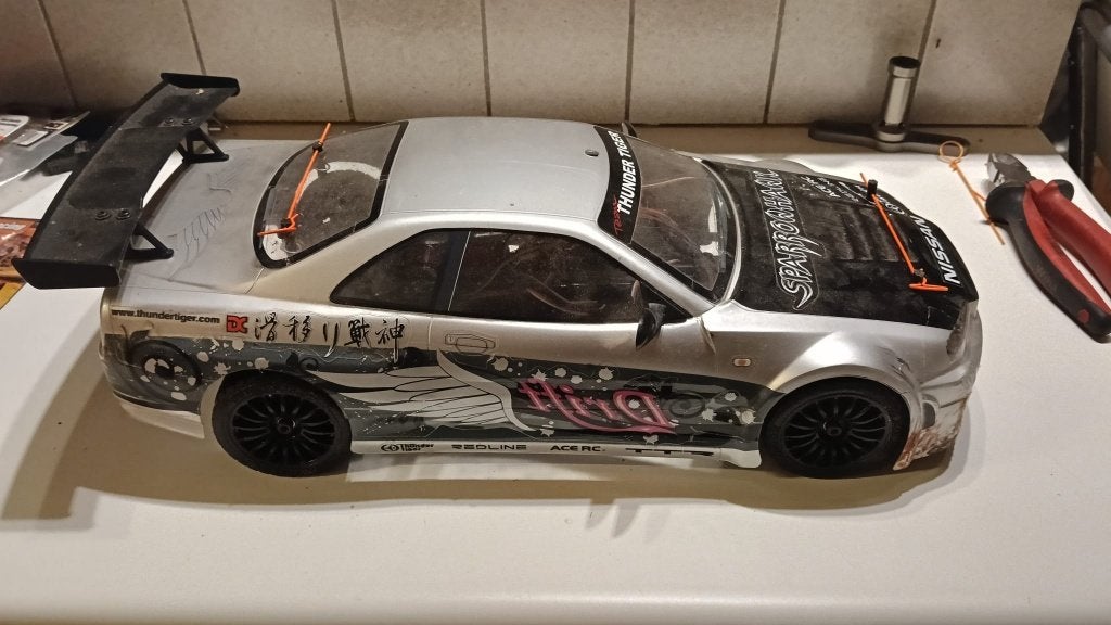 RC wagen Thunder Tiger 1/10, Elektro, Gebruikt, Ophalen of Verzenden, Schaal 1:10