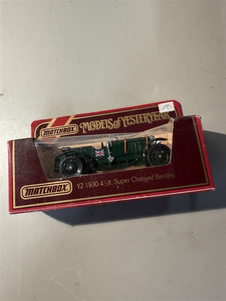 Matchbox models of yesteryear super charged bentley, Enlèvement ou Envoi, Comme neuf