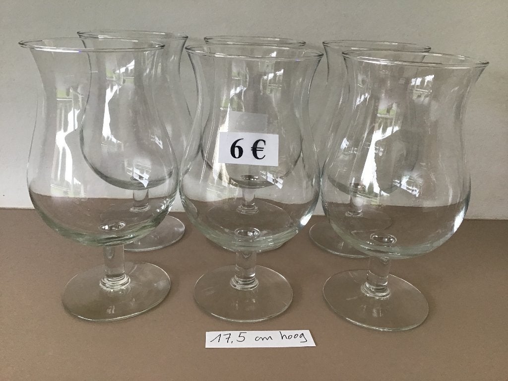 18 sets de 6 verres identiques, Maison & Meubles, Enlèvement ou Envoi, Comme neuf