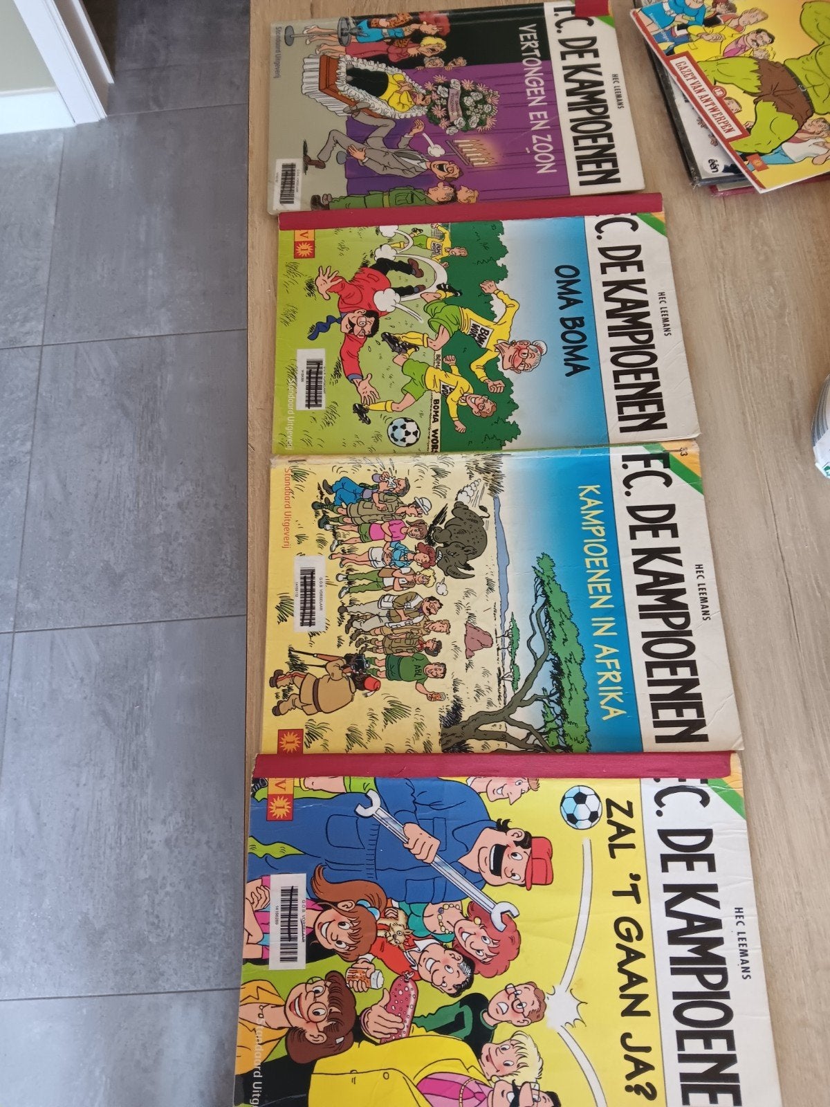 fc de kampioenen, Meerdere stripboeken, Ophalen, Gelezen