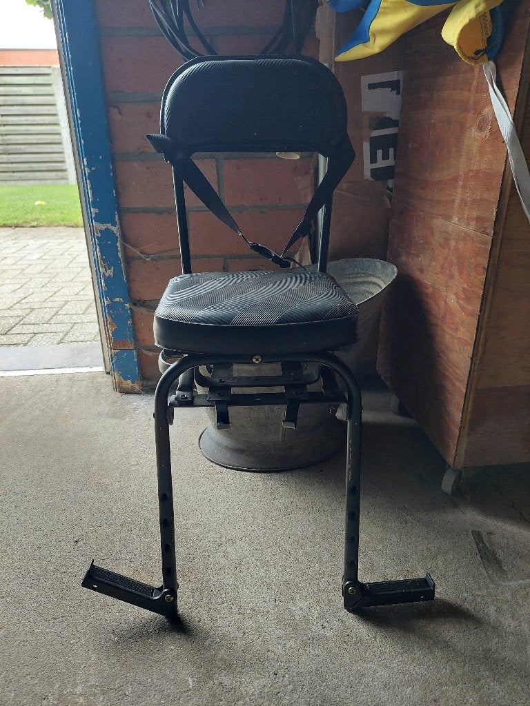 fietsstoeltje, Ophalen, Achterzitje, 15 t/m 36 kg, Gebruikt