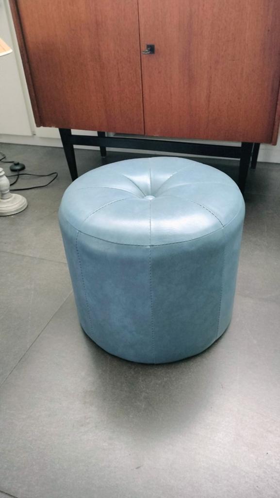 Vintage voetbankje - pouf, Enlèvement