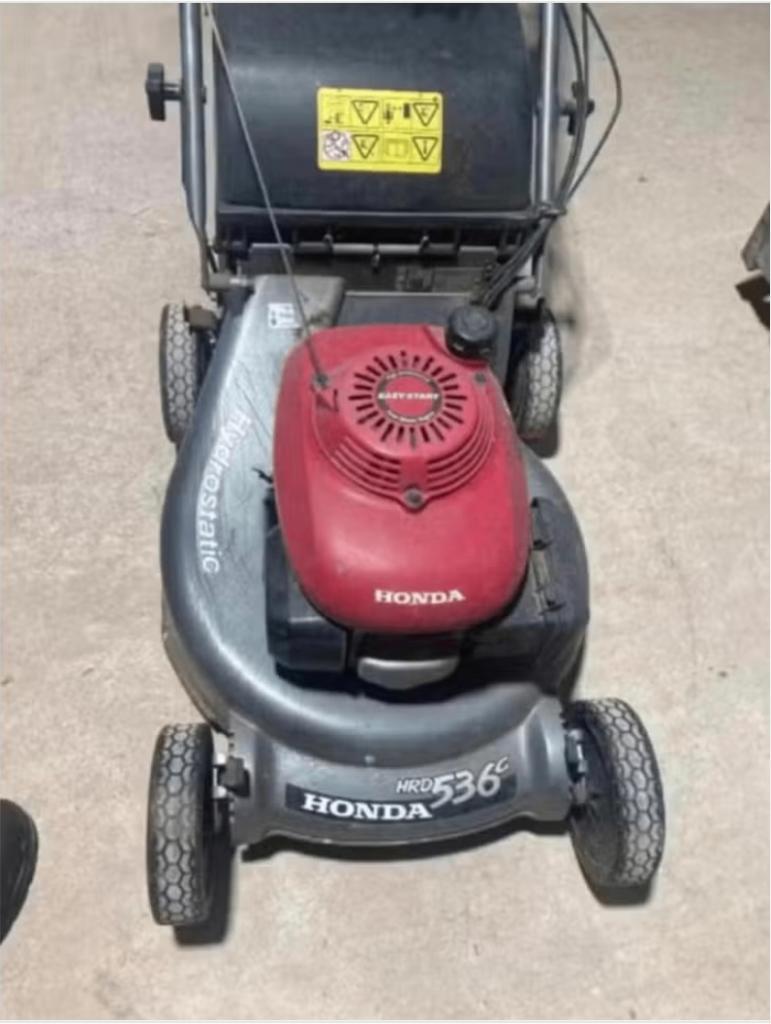honda grasmaaier hrd 536C, Tuin en Terras, Grasmaaiers, Ophalen, Gebruikt
