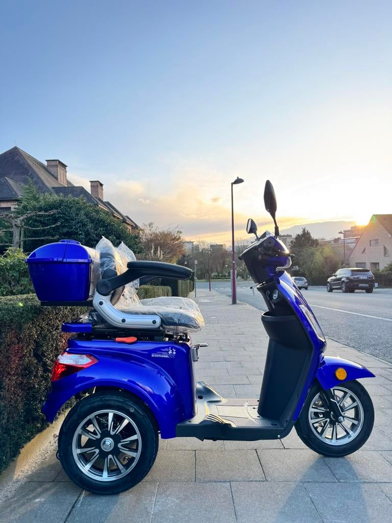 Comfigo Scootmobiel 25km/u Electrische scooter LITHIUM ACCUS, Ophalen of Verzenden, Inklapbaar, Nieuw, Elektrische rolstoel