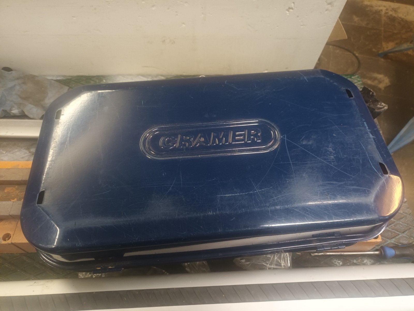 Kleine gas bbq voor mobilhome of caravan, Tuin en Terras, Gasbarbecues, Ophalen