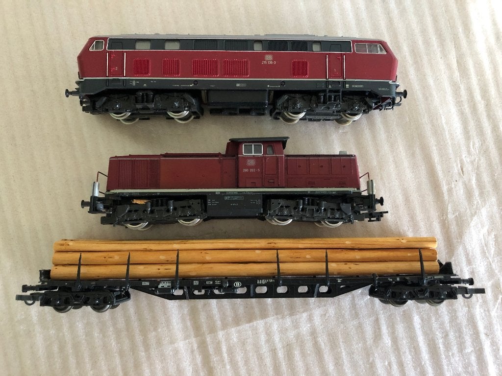 Roco 2 locomotives et 1 wagon liliput HO, Analogique, Wagon, Roco, Utilisé