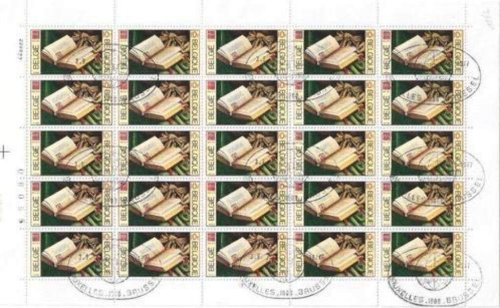 Belgique 1977 - Yvert 1857 /OBP 1862 - Bibliothécaires (ST), Envoi, Affranchi, Oblitéré
