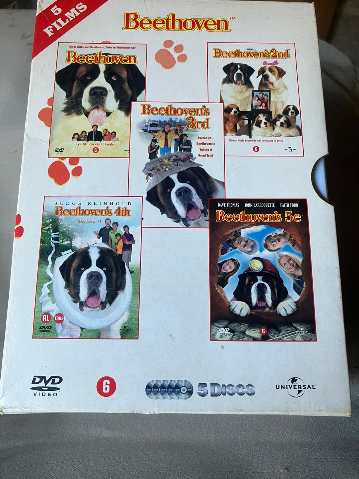 Beethoven, Cd's en Dvd's, Dvd's | Avontuur, Ophalen of Verzenden, Zo goed als nieuw