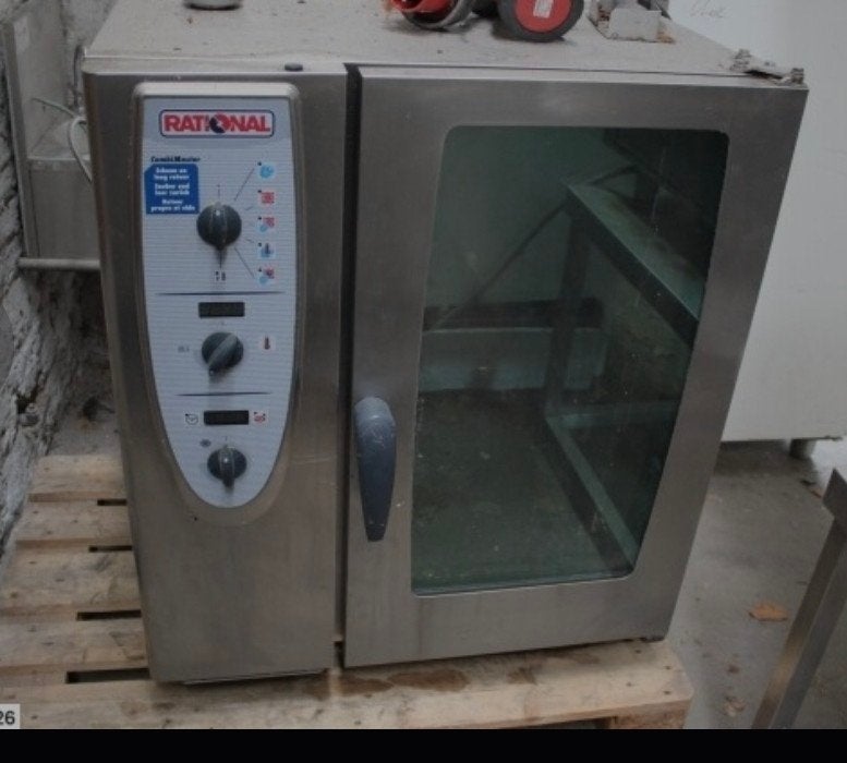 Moet wegRational oven elektrisch horeca cafe bar restaurant, Elektronische apparatuur, Ovens, Ophalen of Verzenden, Rational, Oven