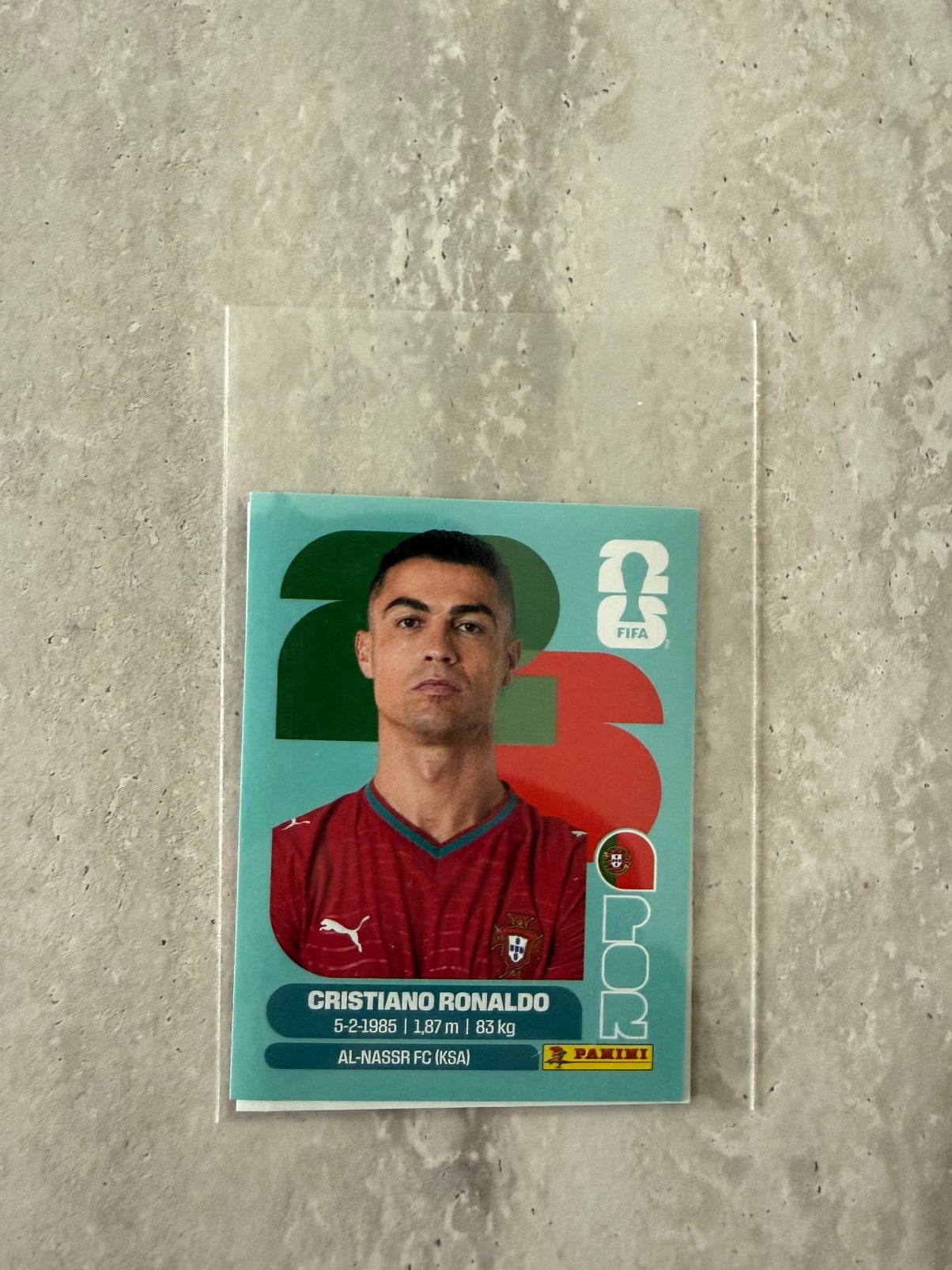 Panini stickers WK 2026 Ronaldo en Messi te koop, Ophalen, Nieuw, Sticker