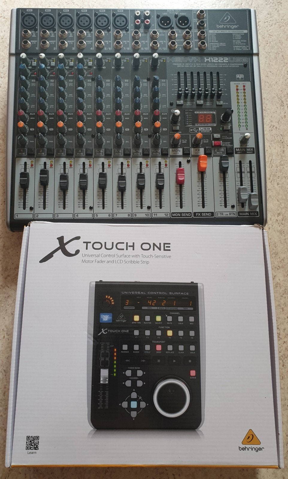 deux Tables mixage