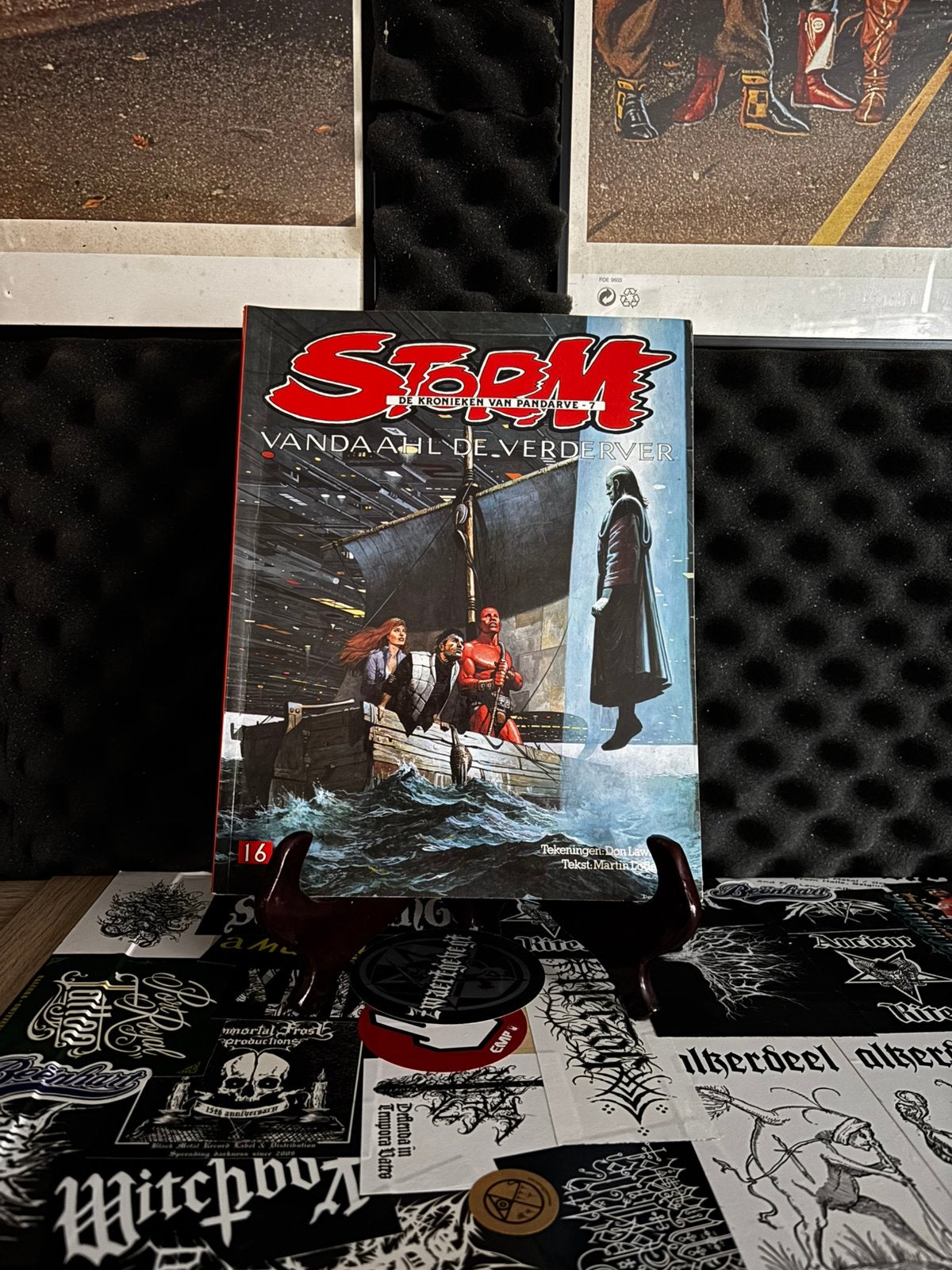 Storm : De Kronieken Van Pandarve 7 Vandaahl De Verderver, Boeken, Eén stripboek, Ophalen of Verzenden, Gelezen