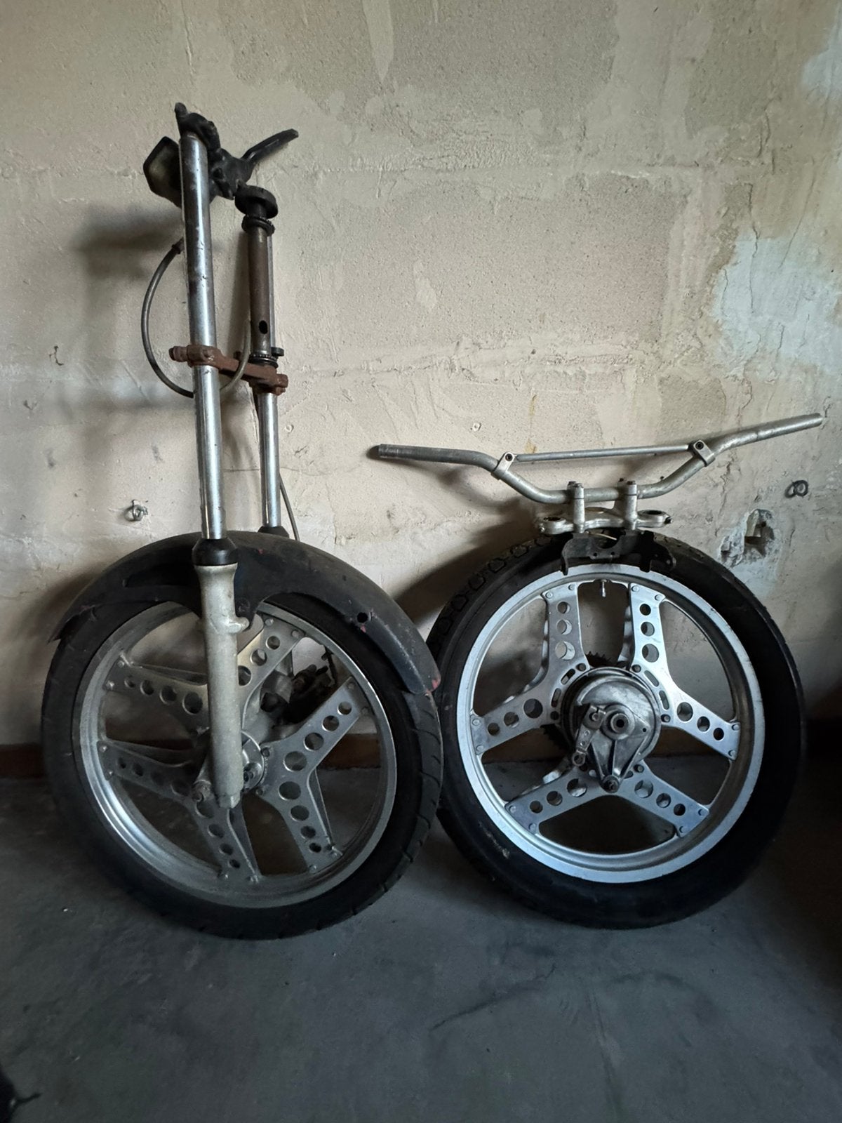 Honda mbx wielen en voorvork, Fietsen en Brommers, Ophalen, MBX