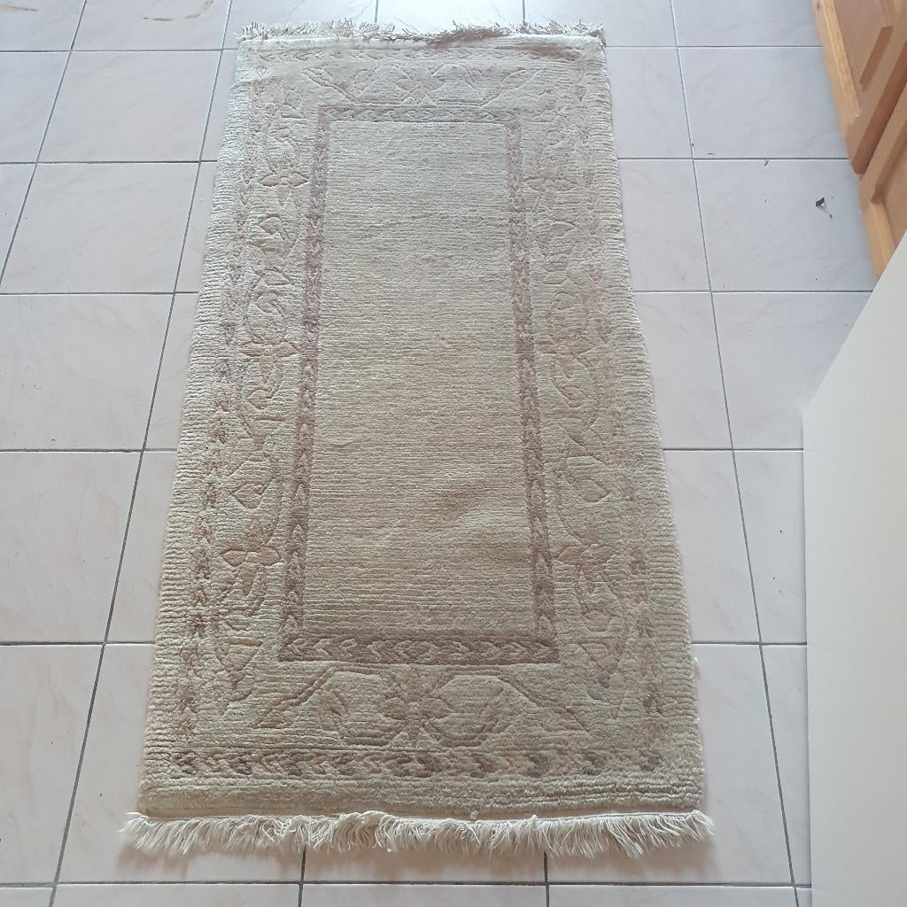 2 handgeknoopte Chinese wol tapijten / lopers, Ophalen