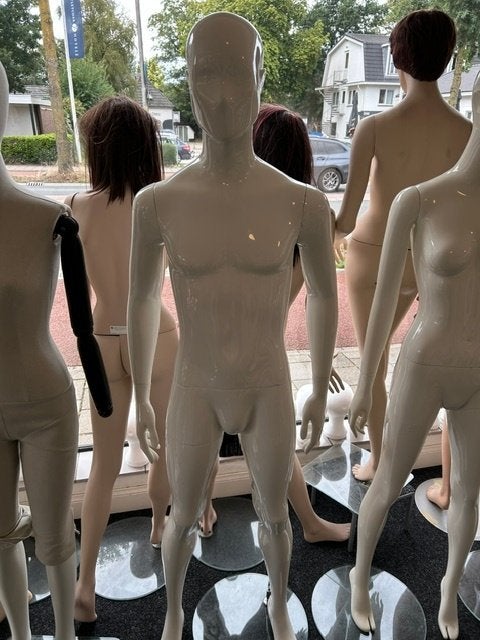 Glossy etalagepop paspop etalagefiguur mannequin, Ophalen of Verzenden