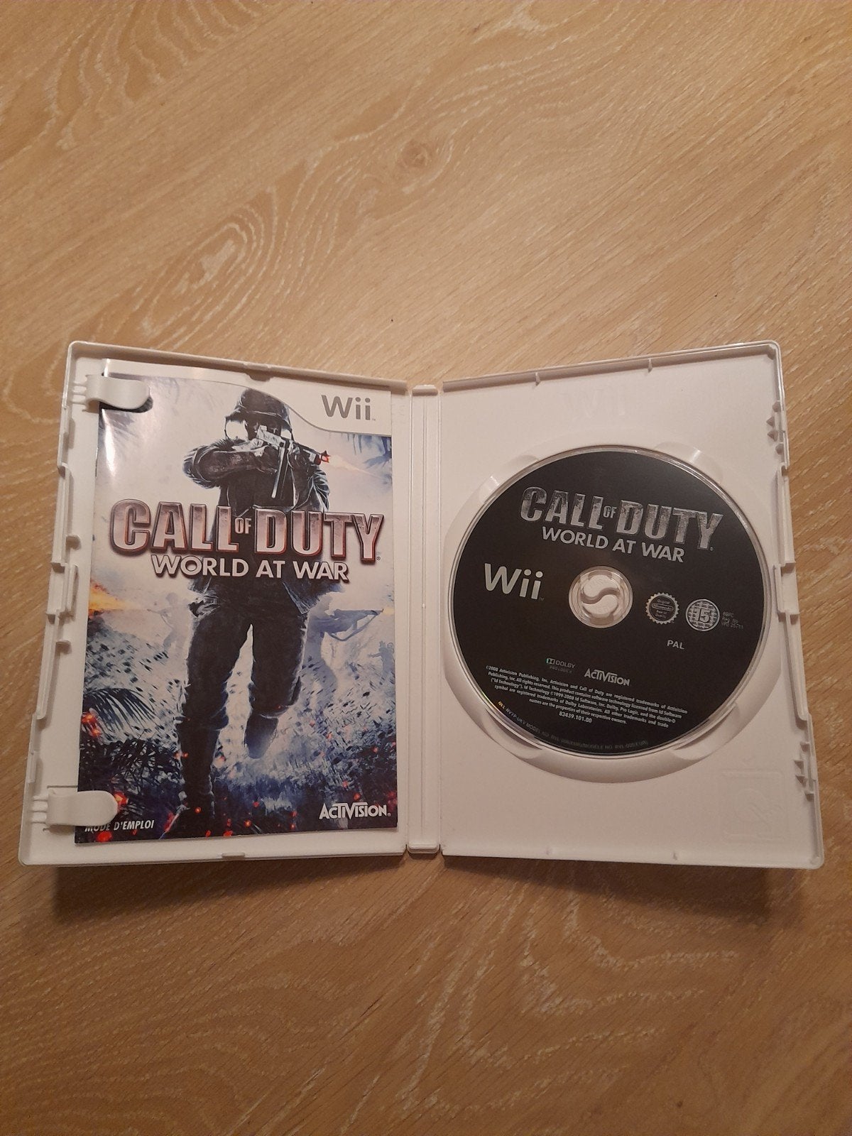 wii Call of duty World at war, Ophalen