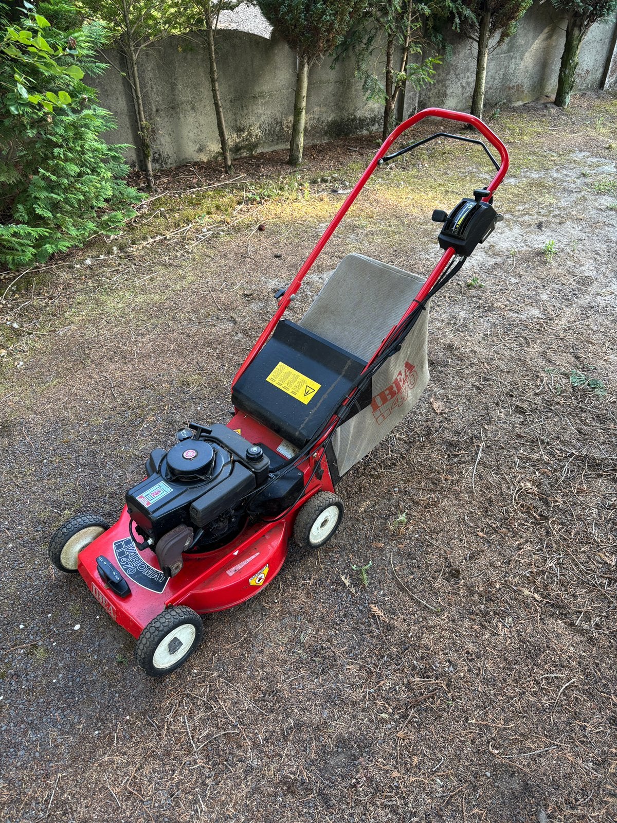 Grasmachine met elektrische starter (defect), Ophalen, Gebruikt, Elektrische starter