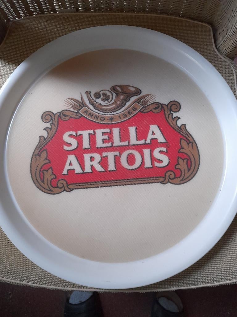 Plateau stella artois ornamin kunststof, Ophalen of Verzenden, Stella Artois