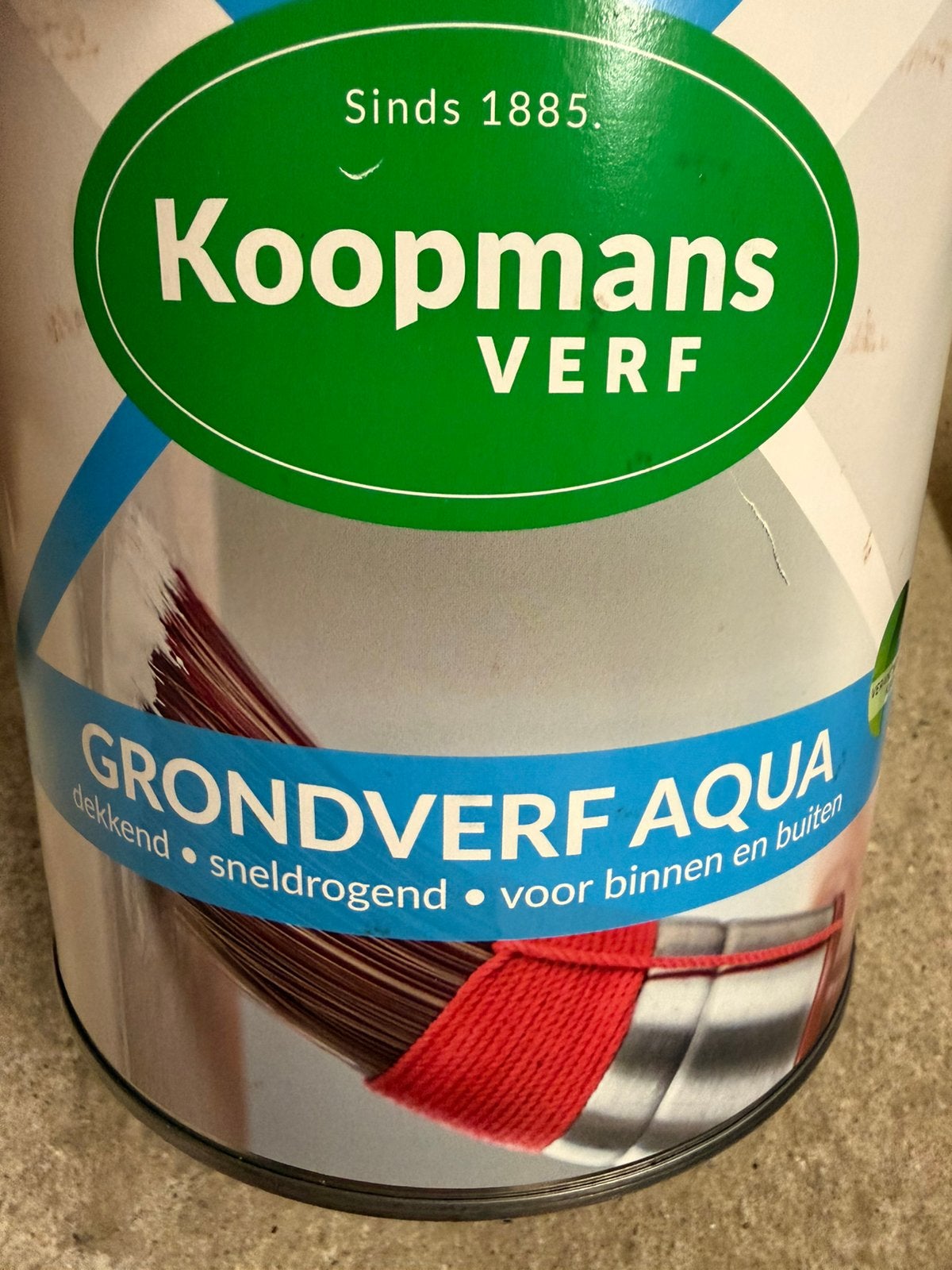 Koopmans witte watergedragen grondlak 2,5liter, Bricolage & Construction, Peinture, Vernis & Laque, Enlèvement ou Envoi, Neuf
