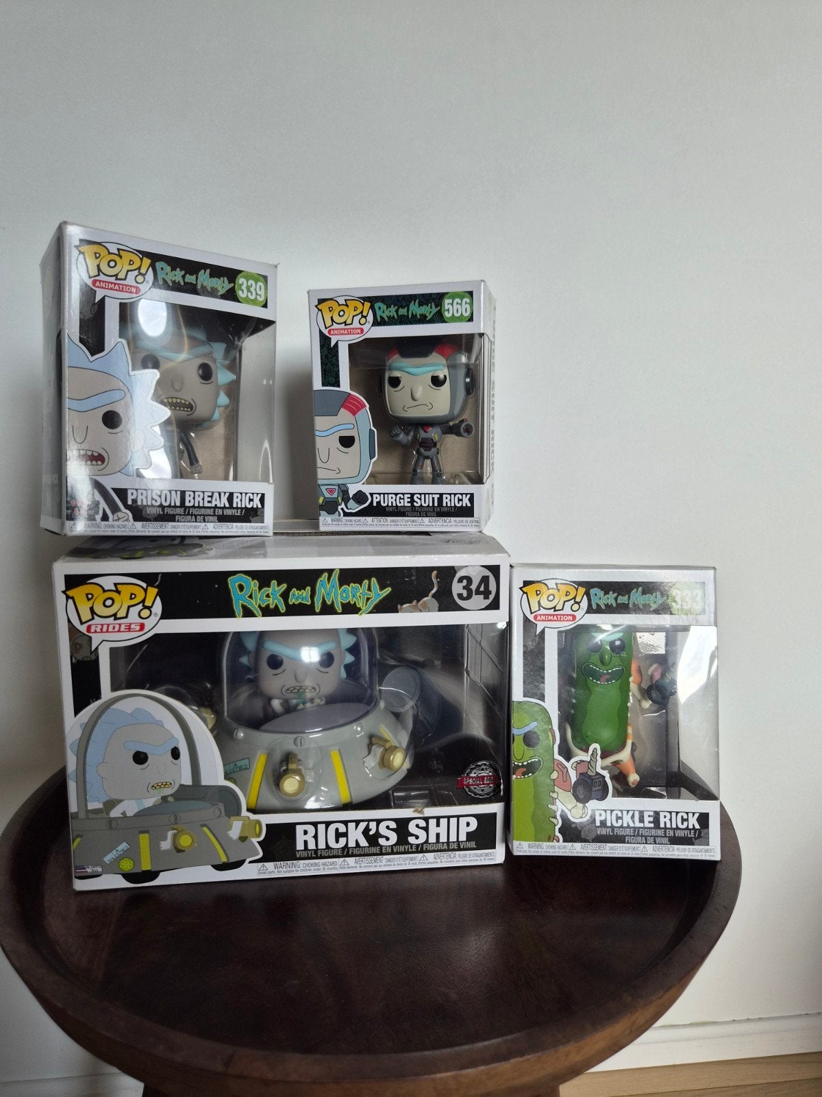 lot funko pop Rick et Morty, Verzamelen, Ophalen