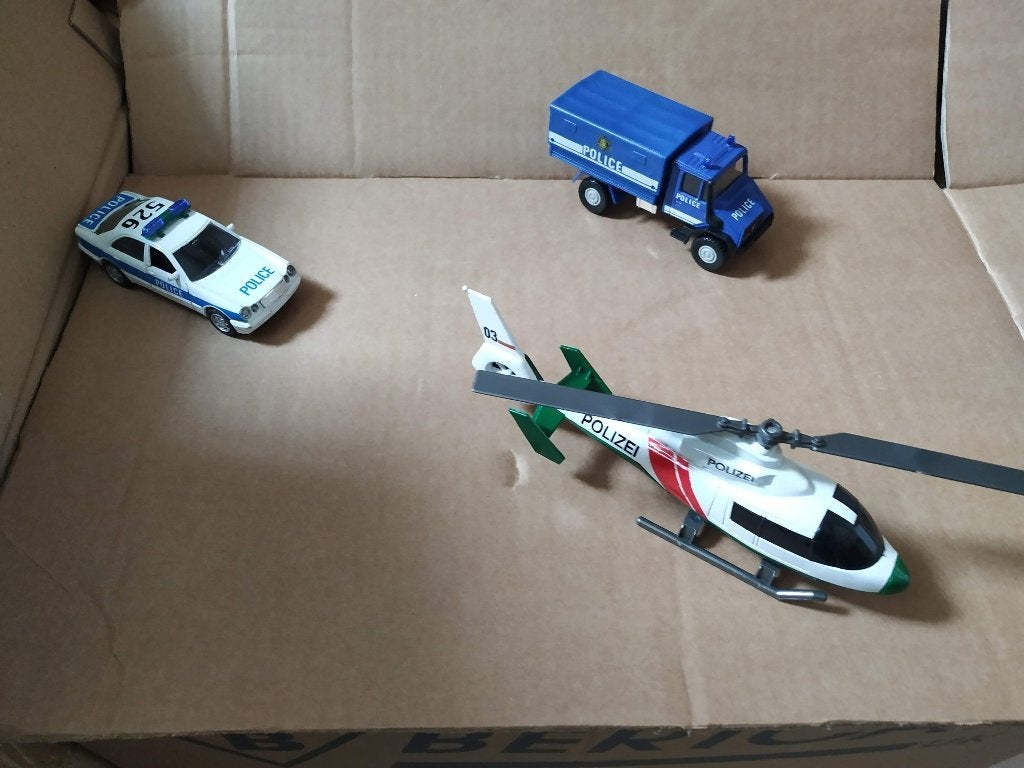 speelgoedvoertuigen politie set, Kinderen en Baby's, Speelgoed |Speelgoedvoertuigen, Ophalen of Verzenden