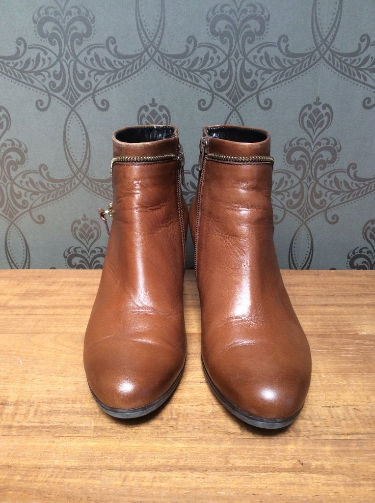 Bottines Gabor 38 cognac, Vêtements | Femmes, Enlèvement ou Envoi, Gabor, Comme neuf, Brun