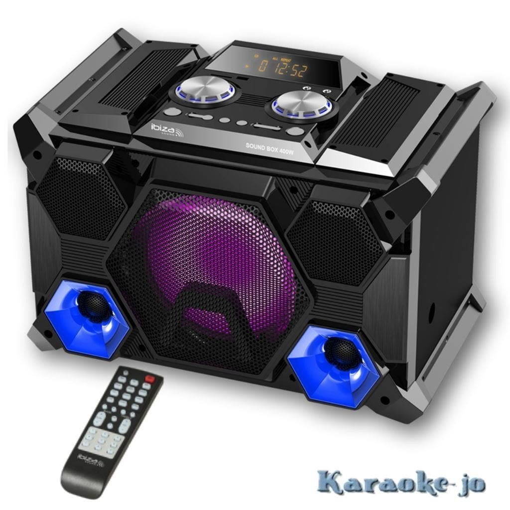 IBIZA SPLBOX400 All-in-1 Audio systeem met Bluetooth, Enlèvement ou Envoi, Neuf, Autres types