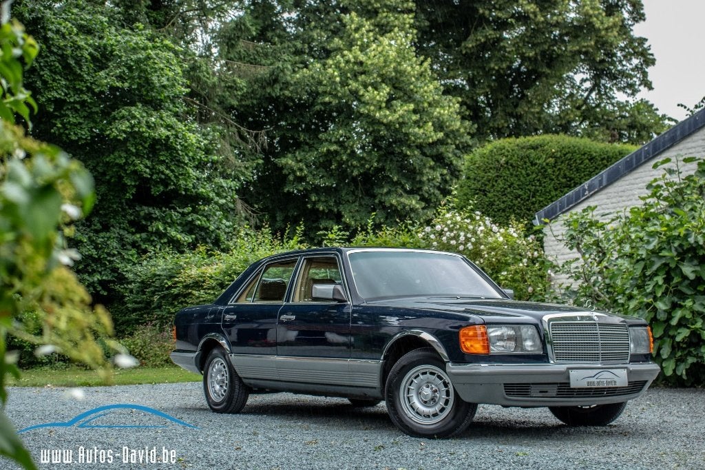 Mercedes-Benz 280 S 2.8 Essence W126 avec historique, Autos, Mercedes-Benz, Cuir, Achat, 4 portes, Entreprise