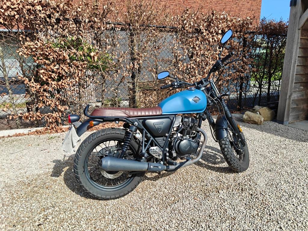 Archive scrambler 125cc motor, Fietsen en Brommers, Ophalen