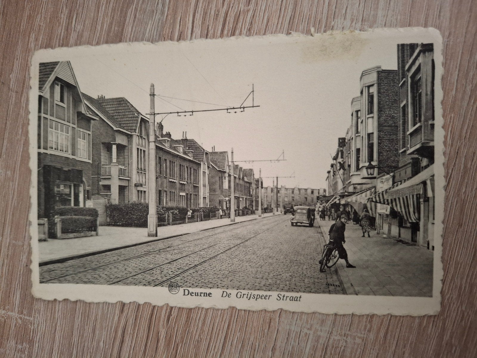 Pk Deurne : La Grijspeerstraat., Enlèvement ou Envoi, Non affranchie, Anvers