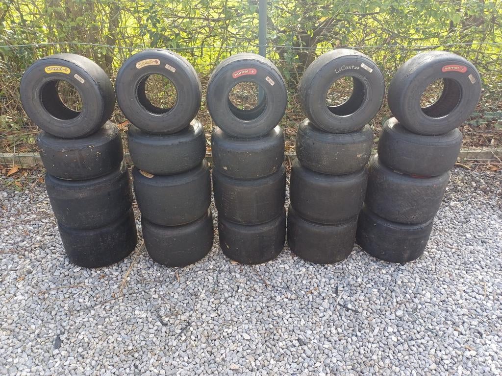Karting set pneus slick occasion, Enlèvement