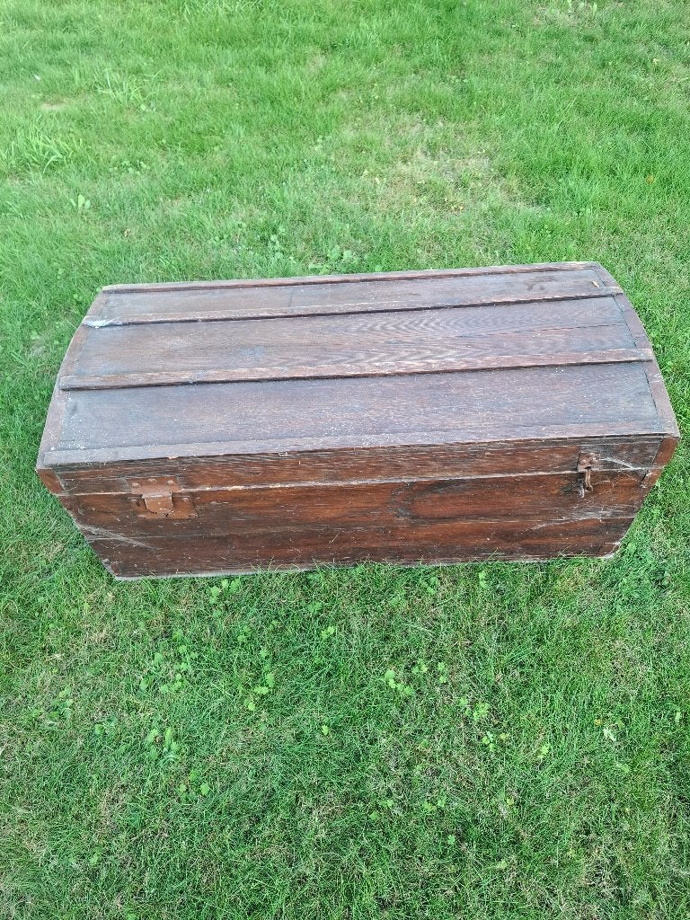 Coffre en bois, Huis en Inrichting, Ophalen, Gebruikt, 100 tot 150 cm, 5 – 50