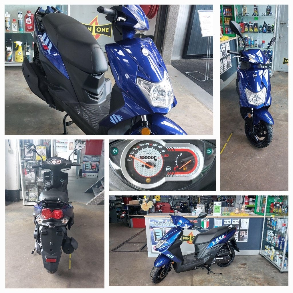sym orbit 3 nieuwe scooter klasse A /B te verkrijgen 1899€, Fietsen en Brommers, Ophalen, Nieuw, Benzine, 50 cc