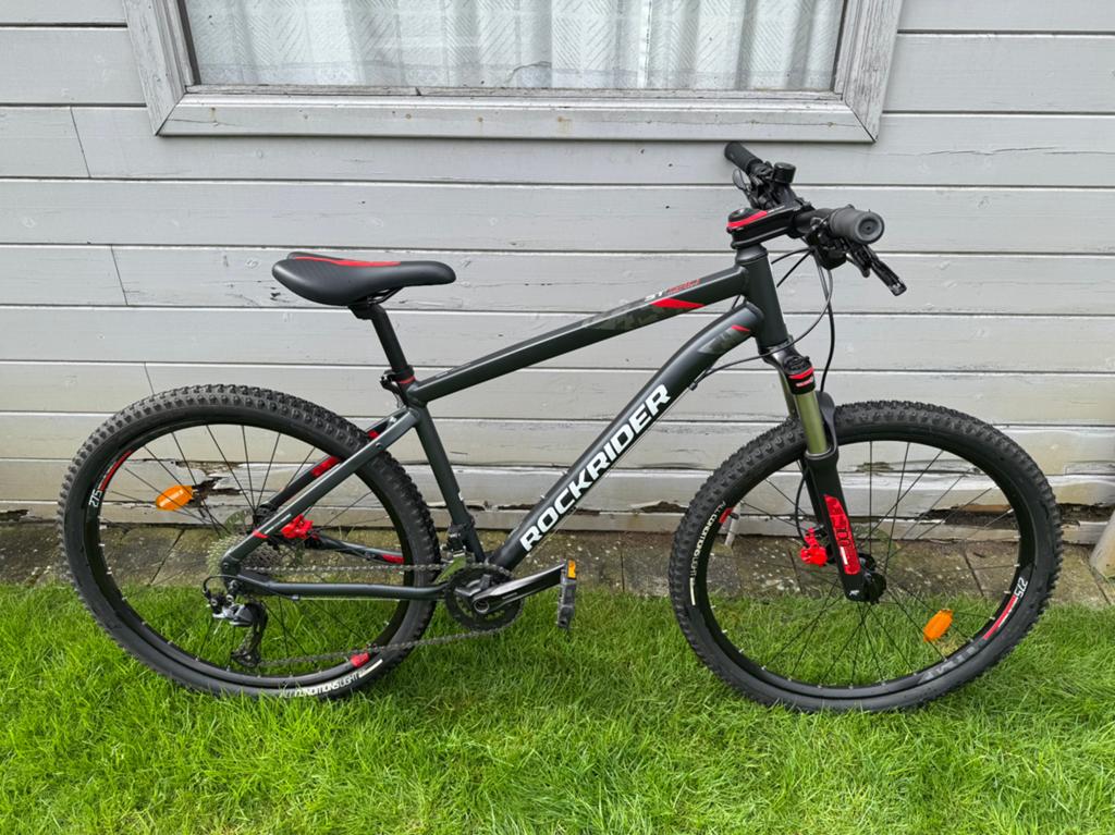 MTB ROCKRIDER ST 540 BLACK/RED 2020 size L, Enlèvement, Utilisé, Hommes, Autres marques