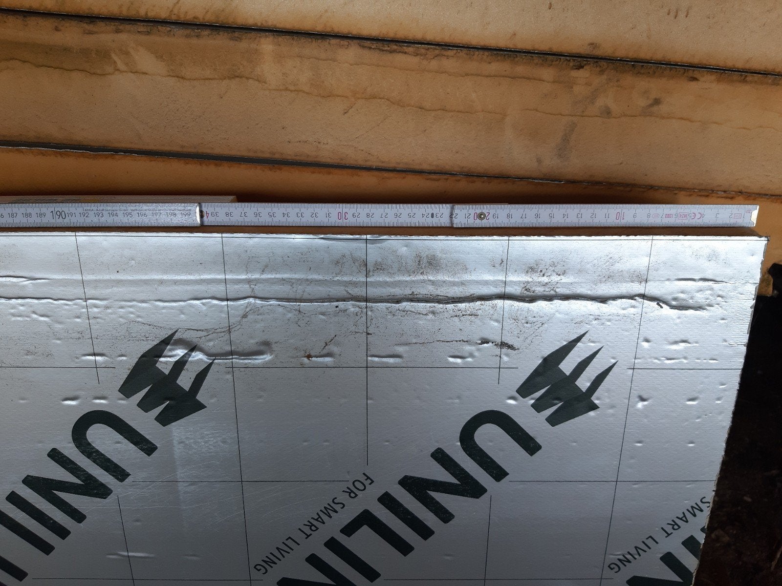 Pir/ pur plaat 240x120x10 unilin, Doe-het-zelf en Bouw, Ophalen, Dakisolatie, Nieuw, Hardschuim (Pir)