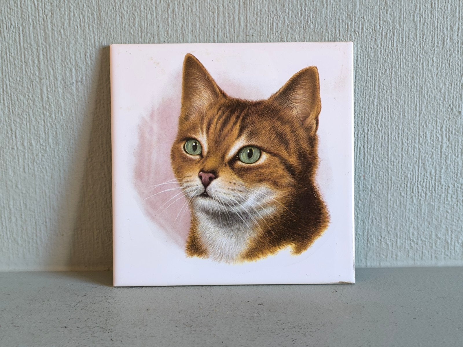 Kattentegel, Antiek en Kunst, Antiek | Keramiek en Aardewerk, Ophalen of Verzenden