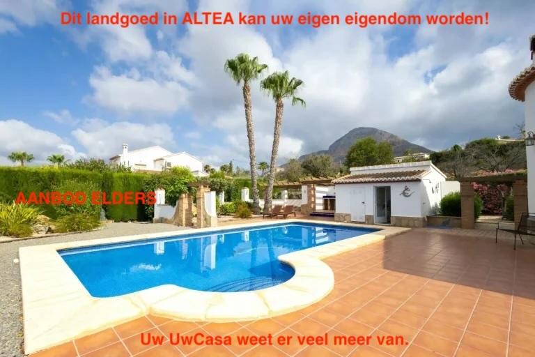 Uw eigen Villa op prachtig landgoed in JAVEA met parking en, Campagne, 4 pièces, Espagne, 158 m²