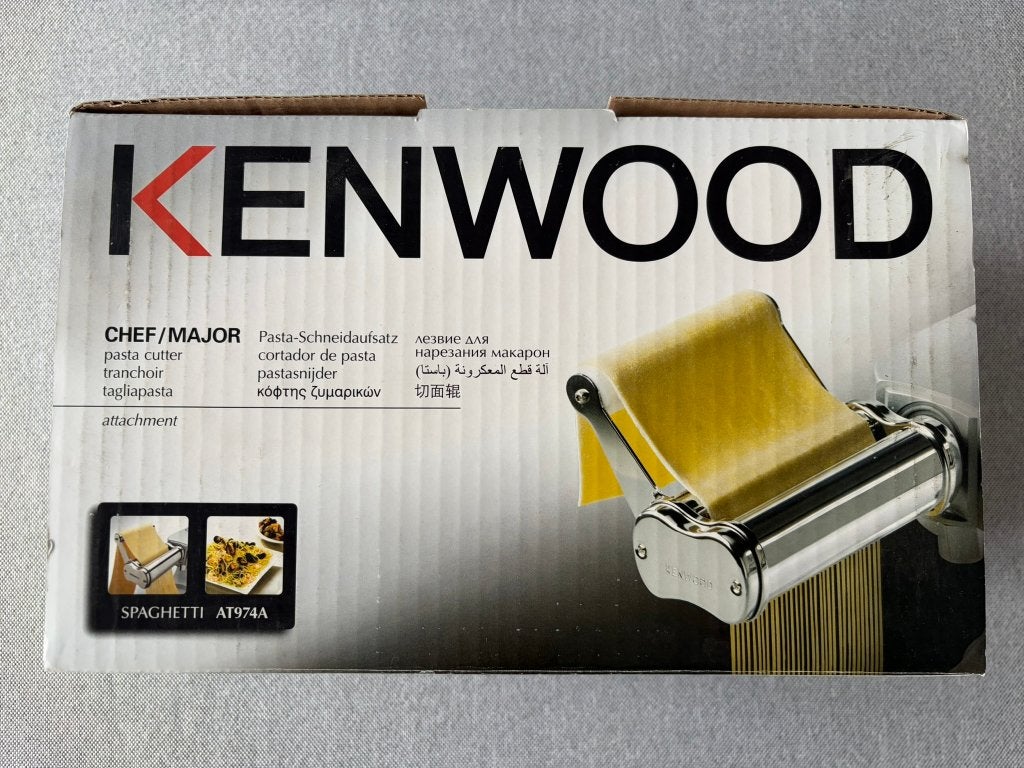 Kenwood Major pasta cutter spaghetti AT974A, Elektronische apparatuur, Ophalen, Zo goed als nieuw
