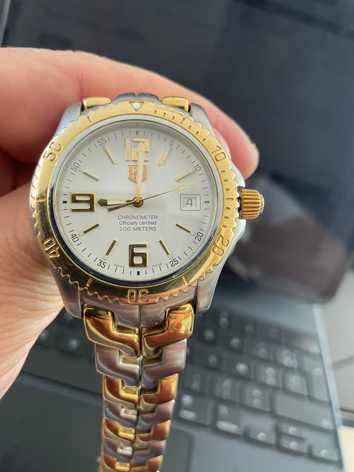 Chronomètre Tag Heuer, Bijoux, Sacs & Beauté, Montres | Hommes, Enlèvement, Comme neuf, TAG Heuer