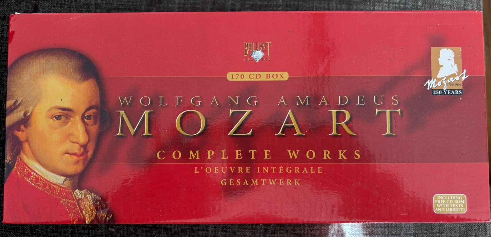 Mozart, het complete werk - 170 CD's, Ophalen, Kamermuziek, Overige typen, Zo goed als nieuw
